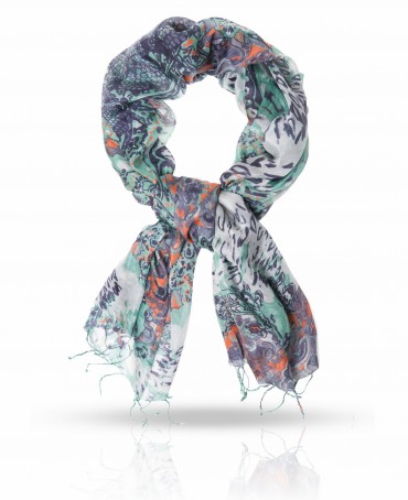 Палантин Женский S-PAISLEY.ANIMAL/TAU